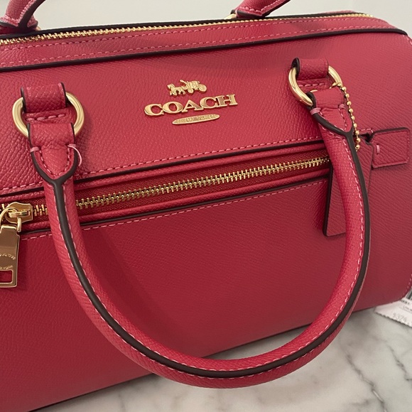 COPY - 🆕 COACH | Signature Pink Rowan Satchel RETAILS 315 - Picture 14 of 16